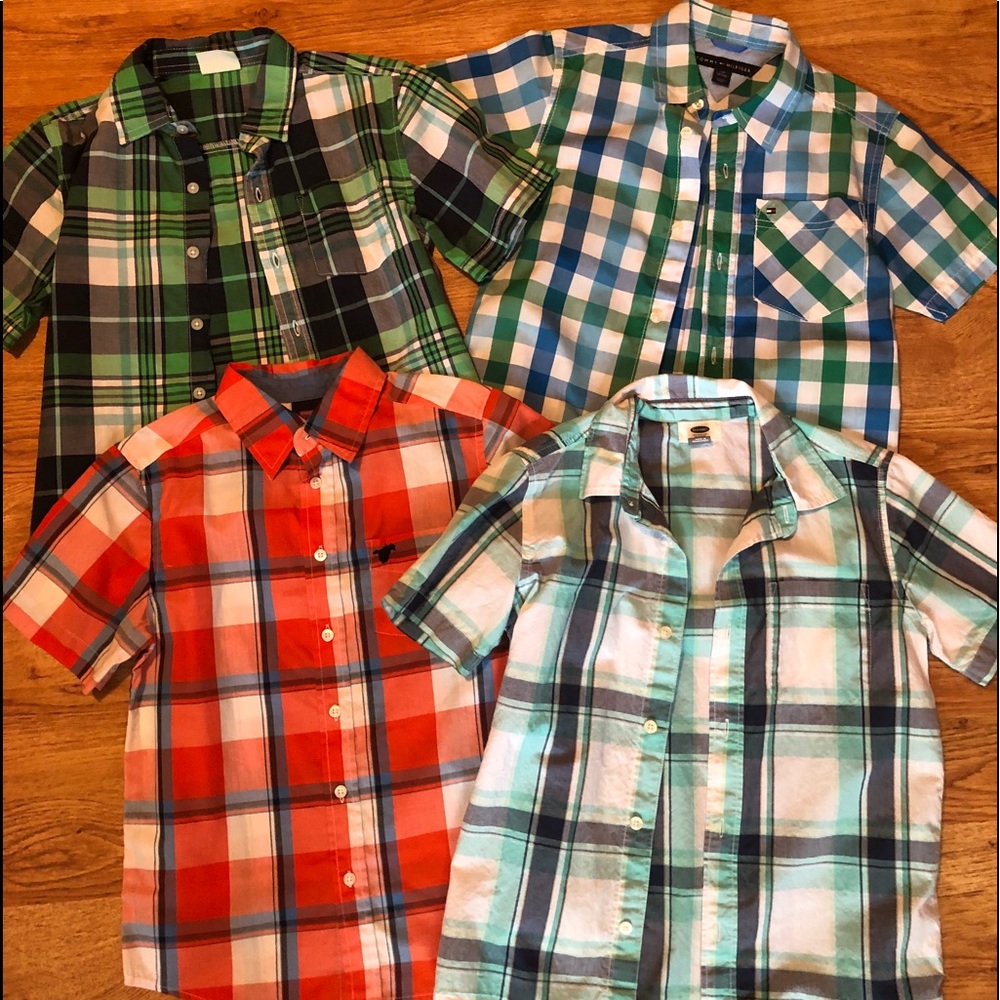 Lot of Boys shirts.